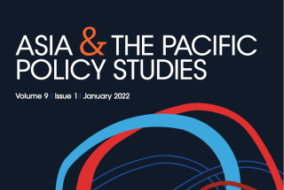 Cover details from Volume 9 Issue 1 of Asia & the Pacific Policy Studies